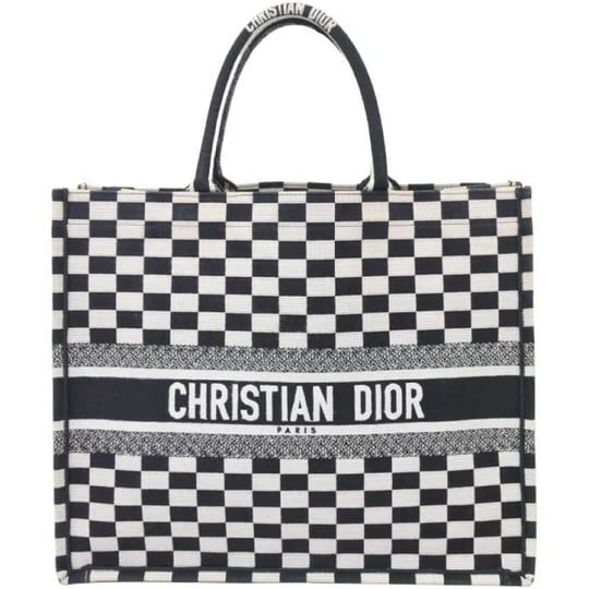 christian-dior-book-tote-bag-canvas-logo-black-white-1