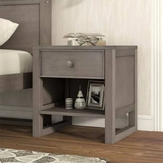 churanty-wooden-nightstand-with-a-drawer-and-an-open-storageend-table-for-bedroomanitque-gray-size-2-1