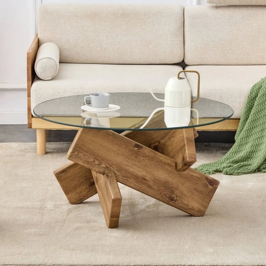 circular-glass-coffee-table-33-4-inch-modern-and-distinctive-design-tea-table-natural-wood-1