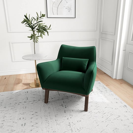 claire-mid-century-modern-furniture-style-dark-green-velvet-accent-armchair-1