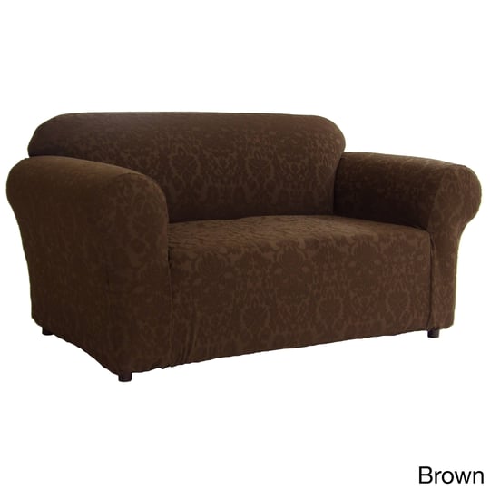 classic-slipcovers-floral-jacquard-1-piece-stretch-loveseat-slipcover-brown-1