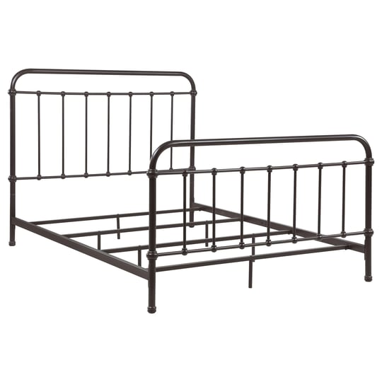 coaster-300399ke-livingston-dark-bronze-eastern-king-metal-bed-1