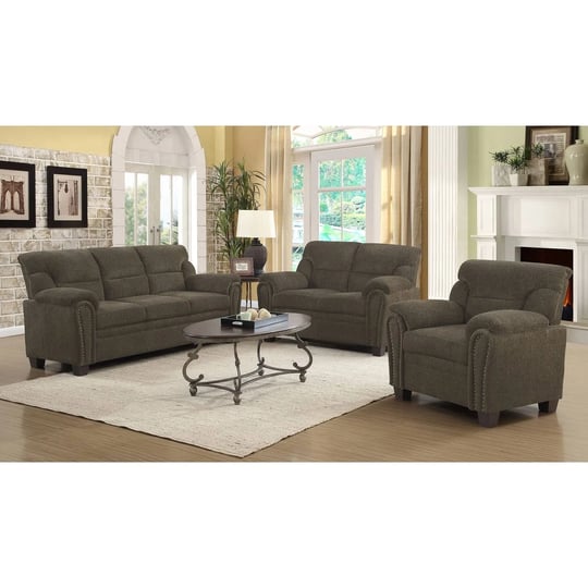 coaster-clemintine-brown-3-piece-living-room-set-1
