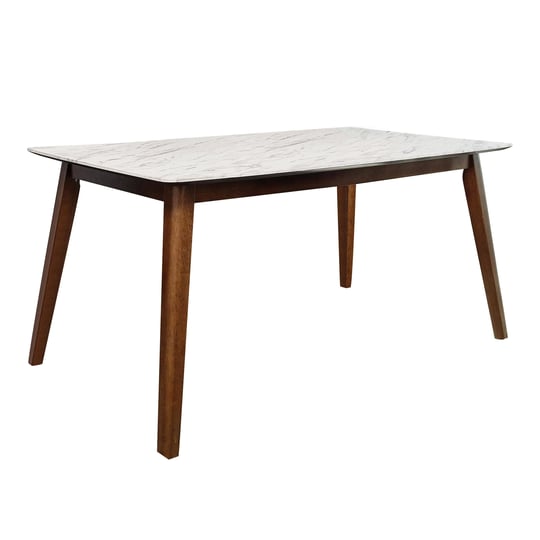 coaster-everett-faux-marble-top-dining-table-natural-walnut-and-white-1