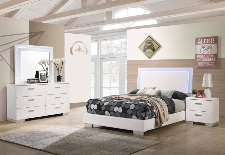 coaster-felicity-4-piece-full-bedroom-set-with-led-headboard-and-mirror-glossy-white-1