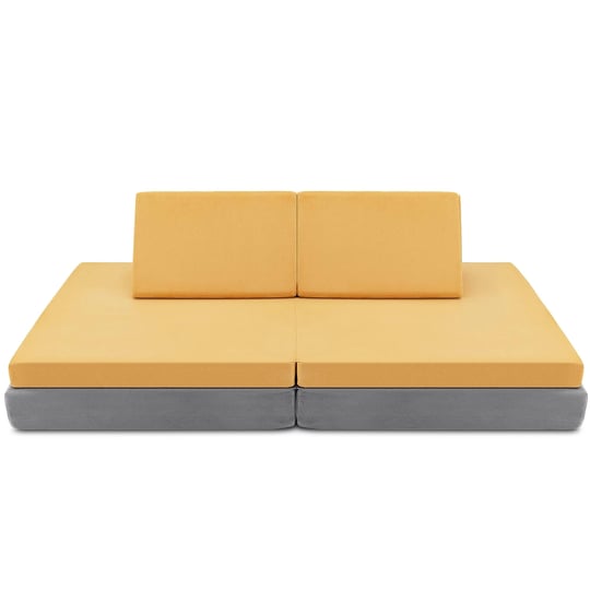 costway-4-piece-convertible-kids-couch-or-2-chairs-toddler-to-teen-66-x-33-x-21-yellow-1