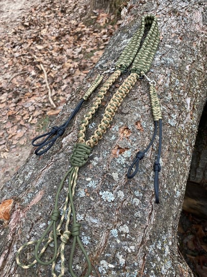 custom-paracord-solomons-dragon-game-call-lanyard-choose-your-colors-and-neckband-weave-trilobite-he-1