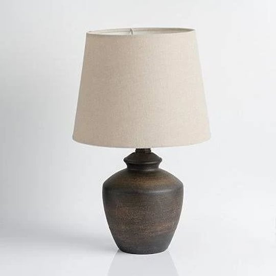 dark-brown-textured-table-lamp-tan-small-resin-kirklands-home-1