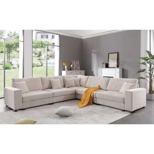 decoraflex-oversized-modular-sectional-sofacorduroy-upholstered-deep-seat-sofa-with-5-throw-pillowco-1