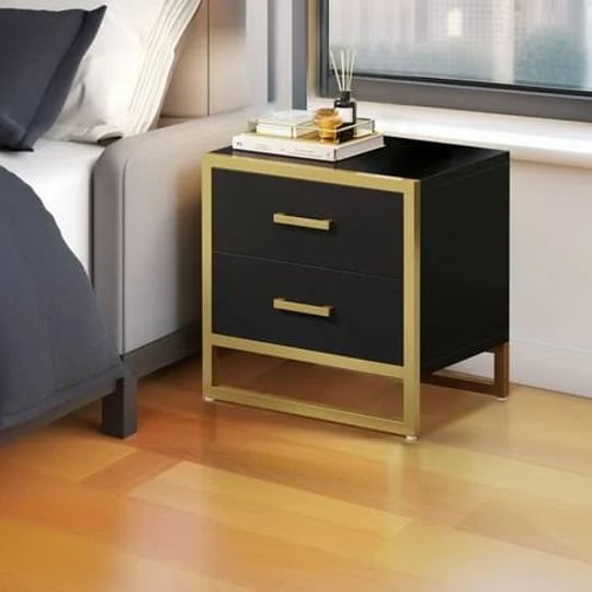 dextrus-mid-century-modern-nightstand-end-side-table-with-2-drawers-for-bedroom-living-room-black-si-1