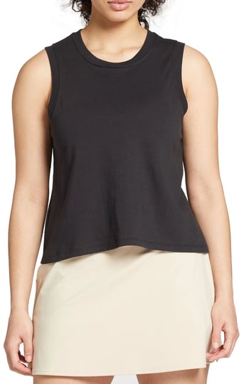 dicks-sporting-goods-womens-cotton-muscle-pure-black-tank-xs-1