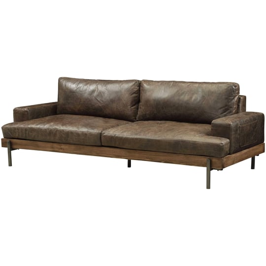 distressed-chocolate-top-grain-leather-sofa-1