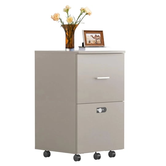 dreamlify-2-drawer-mobile-rolling-desk-office-commercial-vertical-storage-cabinet-printer-stand-with-1