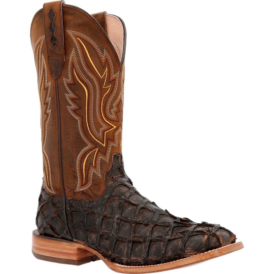 durango-premium-exotics-dark-brown-pirarucu-western-boot-1