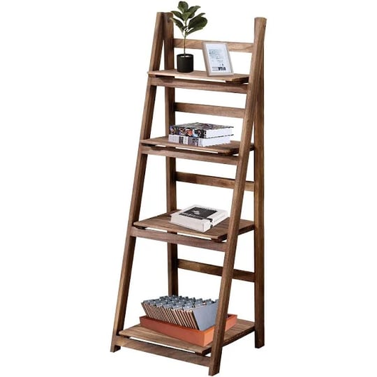 ecomex-4-tier-ladder-shelf-wooden-ladder-shelf-4-tier-bookshelf-rustic-foldable-ladder-shelf-storage-1