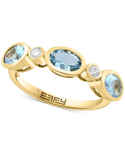 effy-aquamarine-1-1-6-ct-t-w-diamond-1-10-ct-t-w-bezel-ring-in-14k-gold-yellow-gold-1