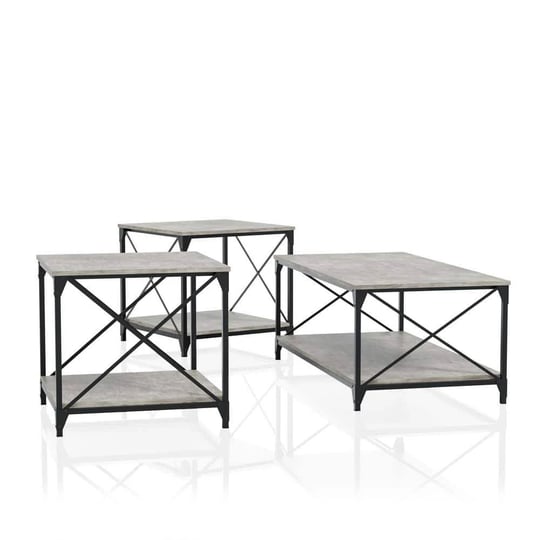 elven-3-piece-47-25-in-black-and-gray-rectangle-wood-coffee-table-set-1