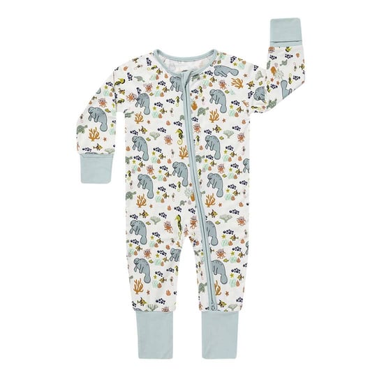 emerson-and-friends-manatee-bamboo-baby-pajamas-nb-1