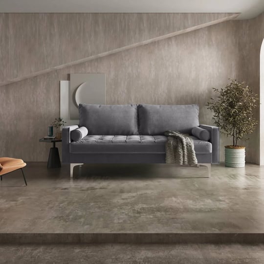 enor-furniture-gresham-70-upholstered-modern-velvet-sofa-in-gray-1