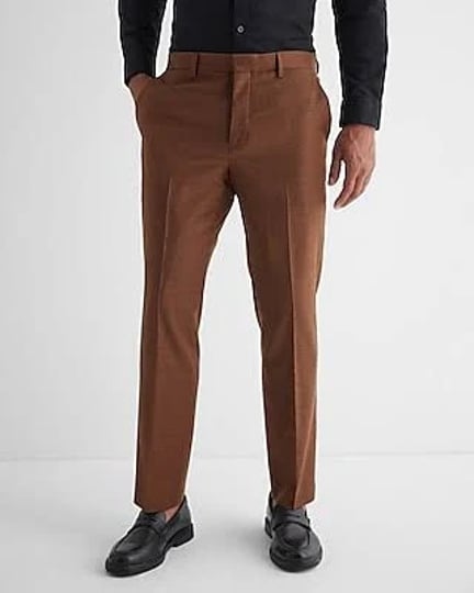 express-slim-brown-wool-blend-flannel-elastic-waist-suit-pants-brown-mens-w30-l32-1