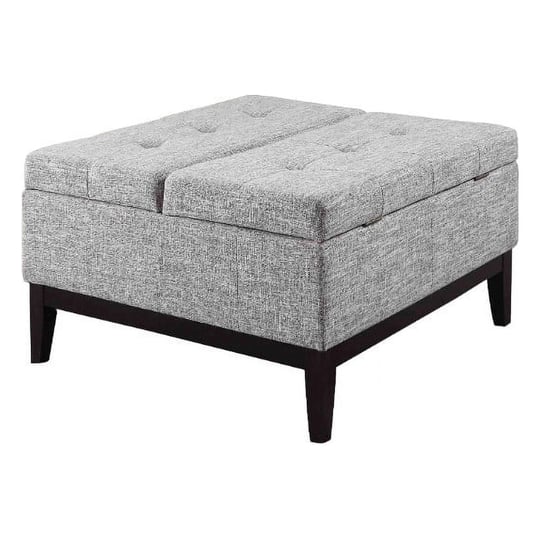 fabric-upholstered-tufted-square-storage-coffee-table-black-and-gray-1