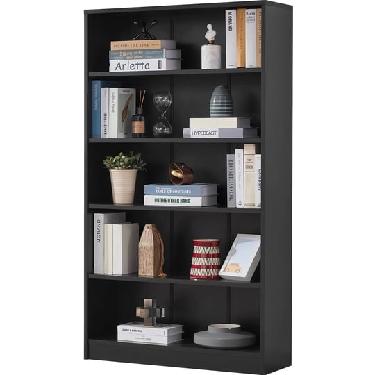 farini-black-bookshelf-for-bedroom-5-shelf-office-bookcase-60-inches-tall-modern-wood-bookshelf-for--1