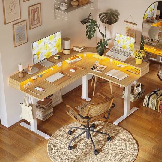 fezibo-home-office-furniture-wood-desks-cream-brown-1