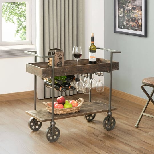 firstime-co-factory-aged-black-row-industrial-farmhouse-bar-cart-1