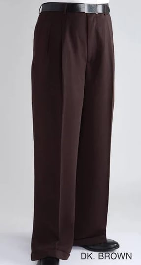 fratello-slacks-mens-wide-leg-dress-pants-baggy-dark-brown-dp-106-1