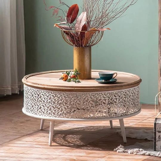 french-country-round-coffee-table-with-natural-pine-wood-top-808041cm-1