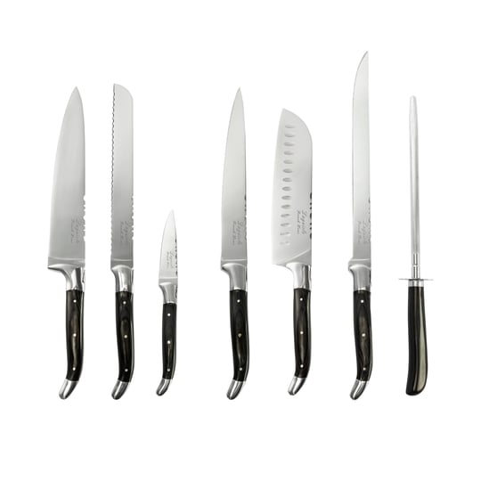 french-home-7-piece-connoisseur-laguiole-black-pakkawood-kitchen-knife-set-with-knife-sharpener-1