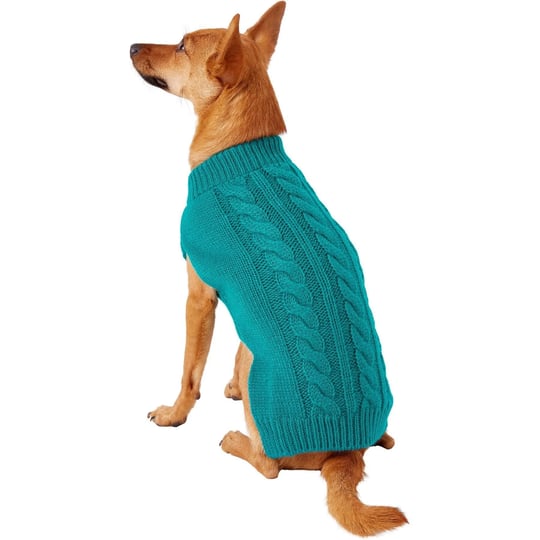 frisco-dog-cat-cable-knitted-sweater-teal-small-1