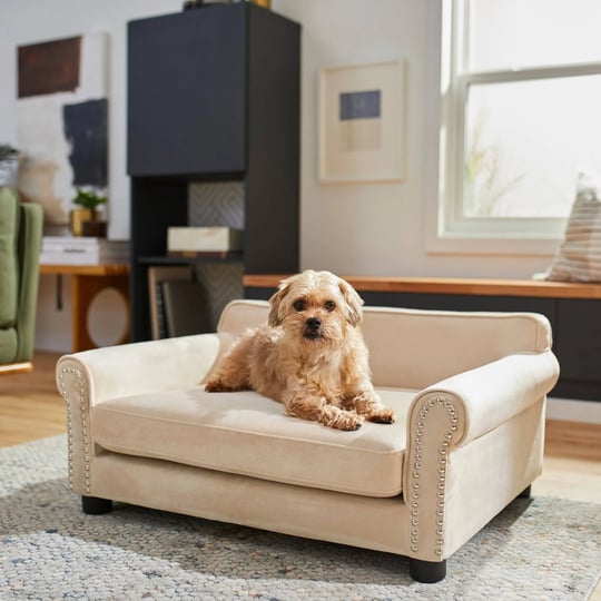 frisco-sofa-pet-bed-with-removable-cover-beige-medium-1