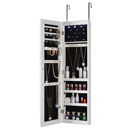 full-mirror-jewelry-storage-cabinet-with-led-lightcan-be-hung-on-the-door-or-wall-white-1