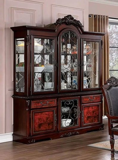furniture-of-america-picardy-brown-cherry-hutch-and-buffet-1