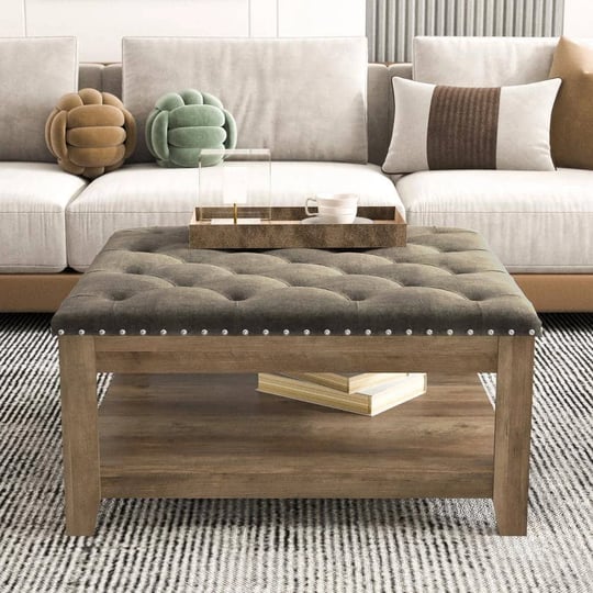galano-frick-31-7-in-oak-with-brown-square-wood-top-upholstered-coffee-table-1