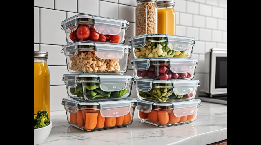 Stay Organized and Eco-Friendly with the Best Glass Meal Prep Containers for Your Lunch