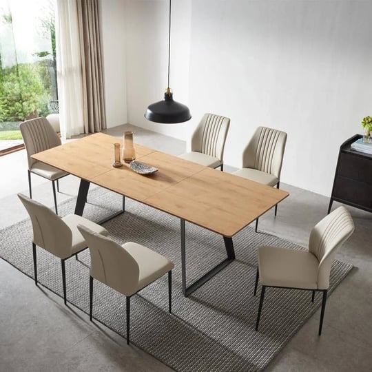 gojane-7-piece-oak-rectangular-extendable-dining-table-set-wooden-table-with-6-white-chairs-1