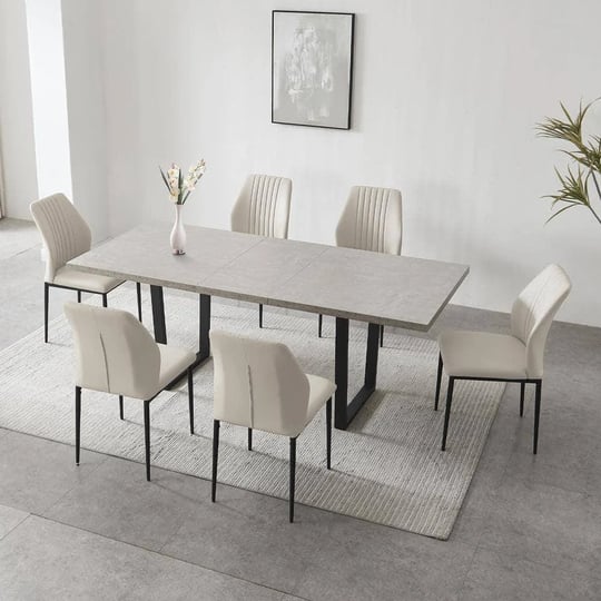 gojane-7-piece-set-of-6-white-chairs-and-retractable-dining-table-dining-table-set-dining-room-set-w-1