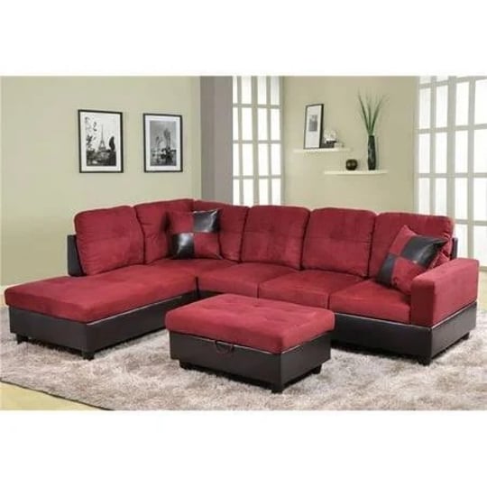 golden-coast-furniture-f104a-andes-microfiber-with-faux-leather-left-facing-sofa-set-red-3-piece-1