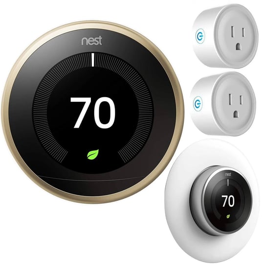 google-nest-learning-smart-thermostat-3rd-gen-brass-t3032us-home-essential-kit-1