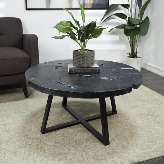 grayson-lane-18-black-handmade-live-edge-teak-wood-modern-coffee-table-821757-1