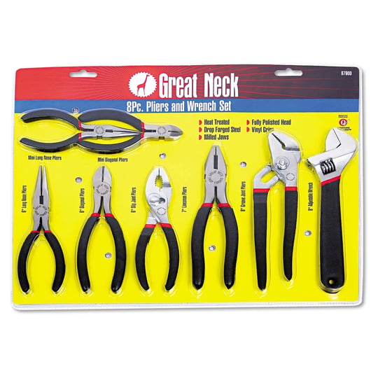 great-neck-8-piece-steel-pliers-and-wrench-tool-set-1
