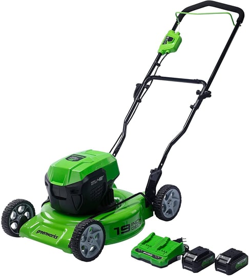 greenworks-2-x-24v-48v-19-brushless-push-lawn-mower-2-x-4-0ah-usb-batteries-and-dual-port-rapid-char-1