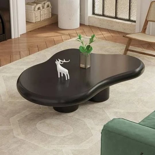 guyii-38-58-cloud-coffee-table-modern-irregular-coffee-table-for-living-room-with-3-legs-black-1