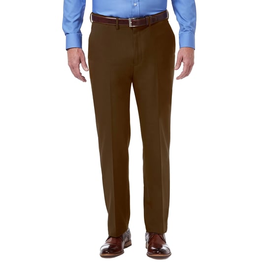 haggar-premium-comfort-dress-pant-classic-fit-flat-front-40-32-brown-1