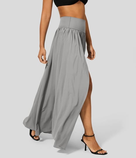 halara-breezeful-high-waisted-plicated-split-2-in-1-flowy-quick-dry-maxi-casual-skirt-dust-gray-lreg-1