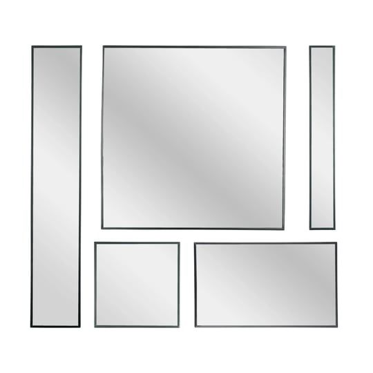 headwestmirror-metal-framed-5-piece-accent-mirror-variety-set-black-livingroom-mirror-set-black-1