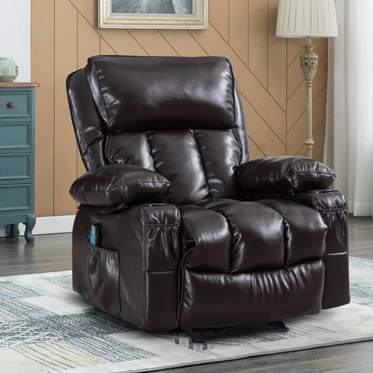 heated-massage-recliner-with-swing-function-and-side-pockets-brown-modernluxe-1