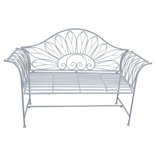 hi-line-gift-ltd-white-metal-garden-bench-1